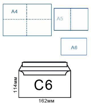 Плик- БЯЛ - С6 СМЗЛ - 114/162мм. - 1бр