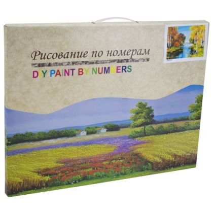 Комплект за рисуване по номера с платно 50х40 см