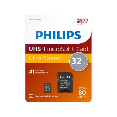 Карта памет PHILIPS 32GB UHS-1 80MB/s 