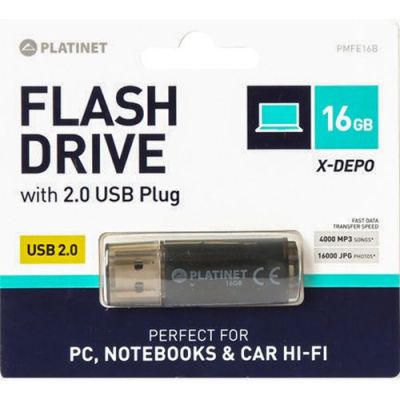 Памет USB flash 16GB Platinet