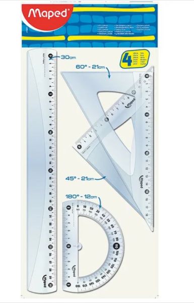 Комплект за Чертане Maped 4 Части