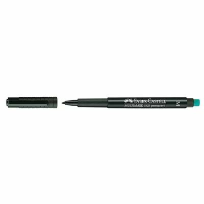 Универсален перманентен OHP маркер Faber-Castell 1525 М 1.0 mm Черен